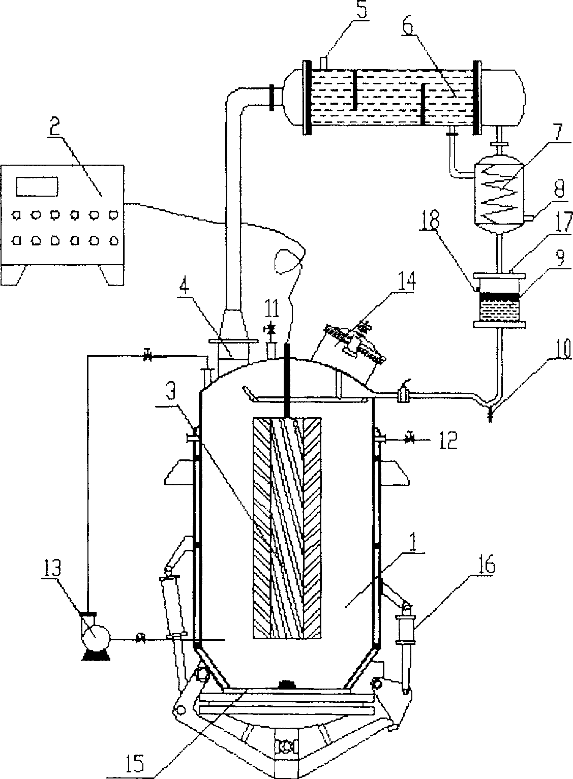 Triple-frequency ultrasonic extraction device and using method thereof