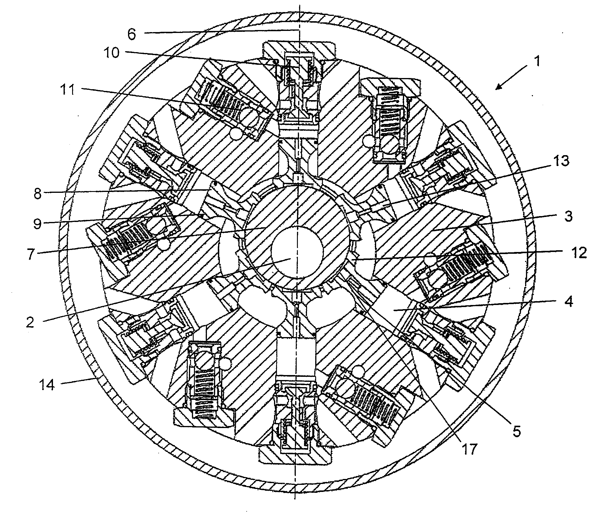 Radial piston pump