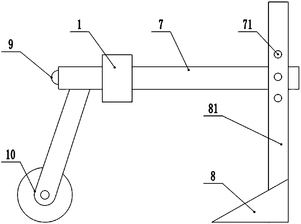 Crop fertilizing device