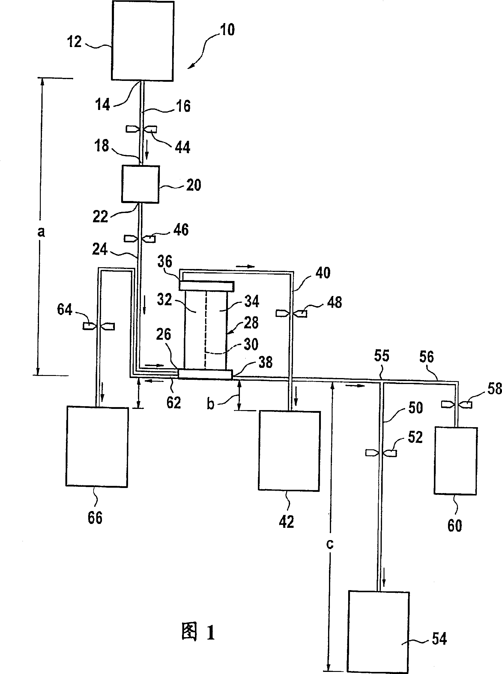 Method and device for separating whole blood into an erythrocyte concentrate and cell-free or thrombocyte-containing plasma under gravitational force