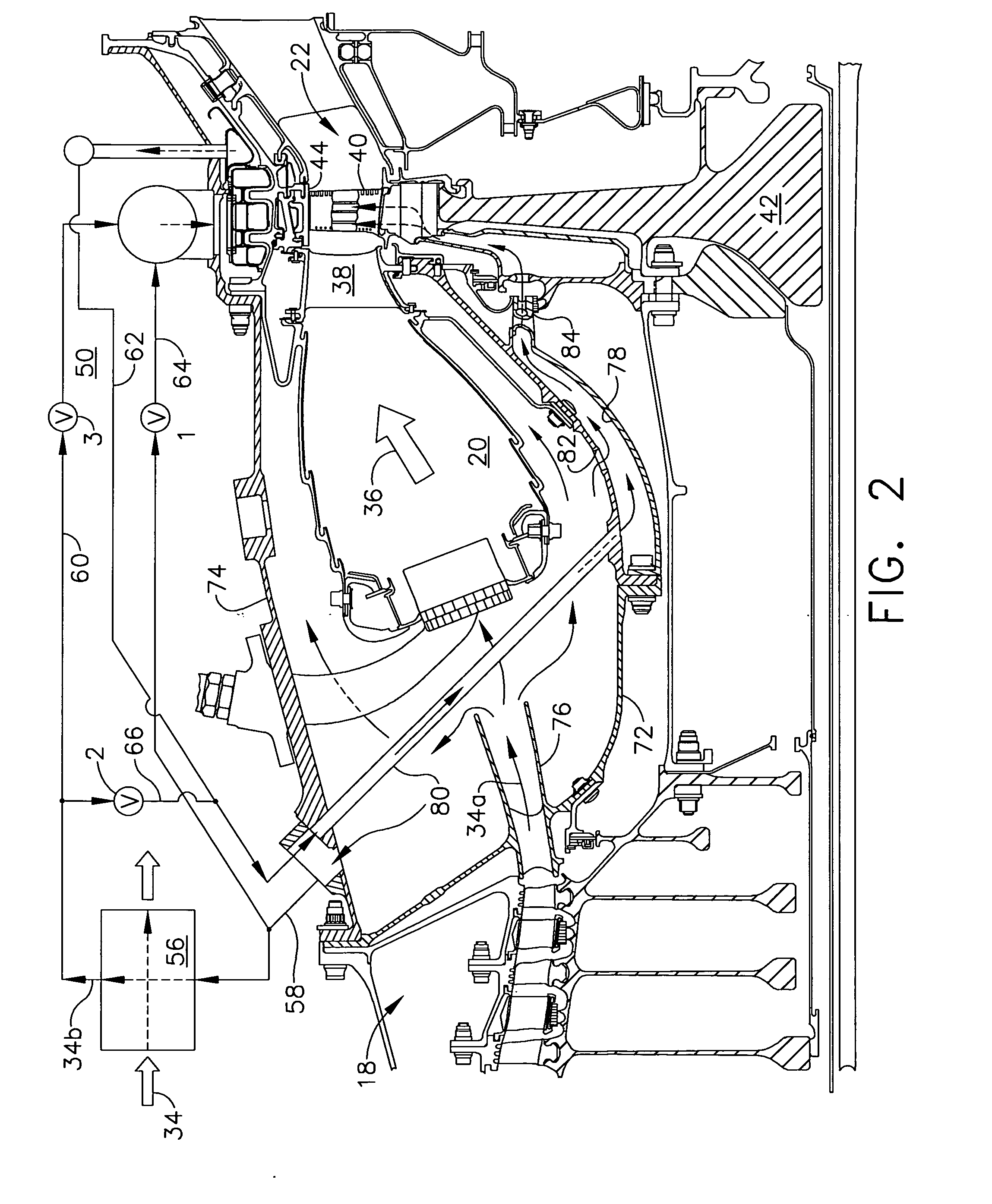 Compound clearance control engine