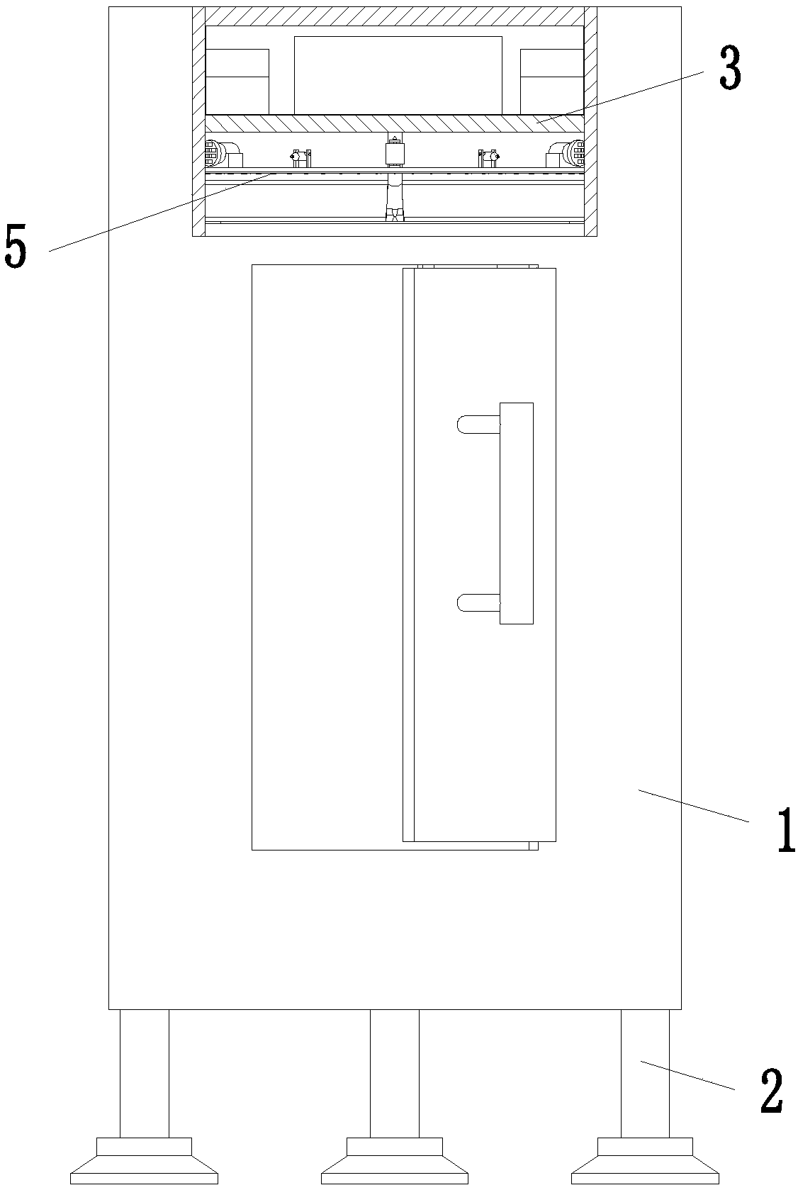 Automated processing equipment used for food baking oven and automatic processing method of baking oven