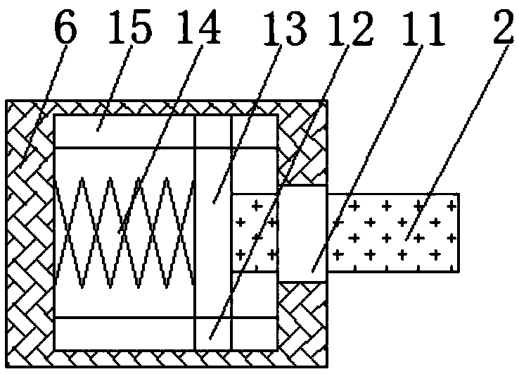 An outdoor power cabinet based on a buffer collision avoidance system