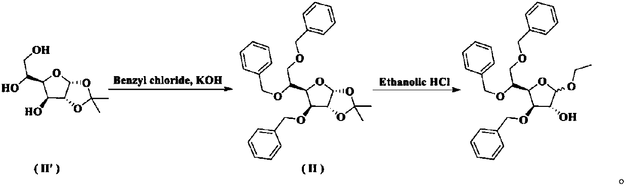 Method for preparing tribenoside