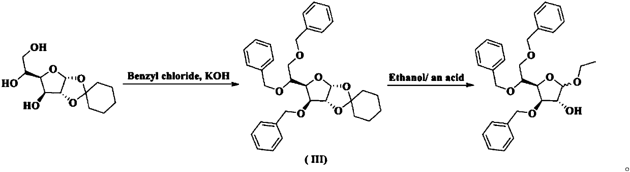 Method for preparing tribenoside