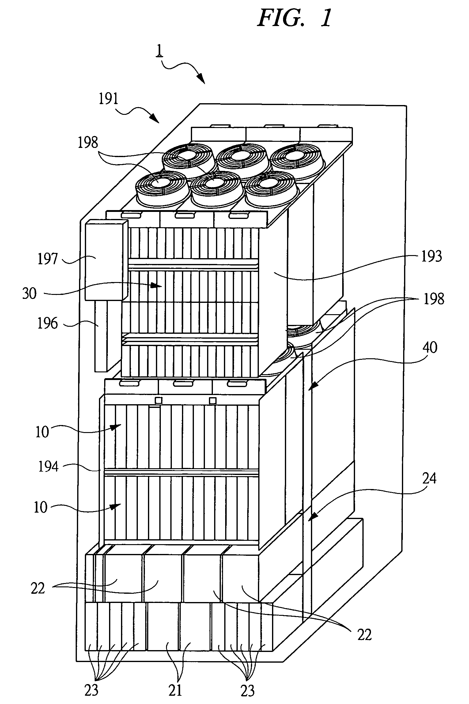 Disk array system