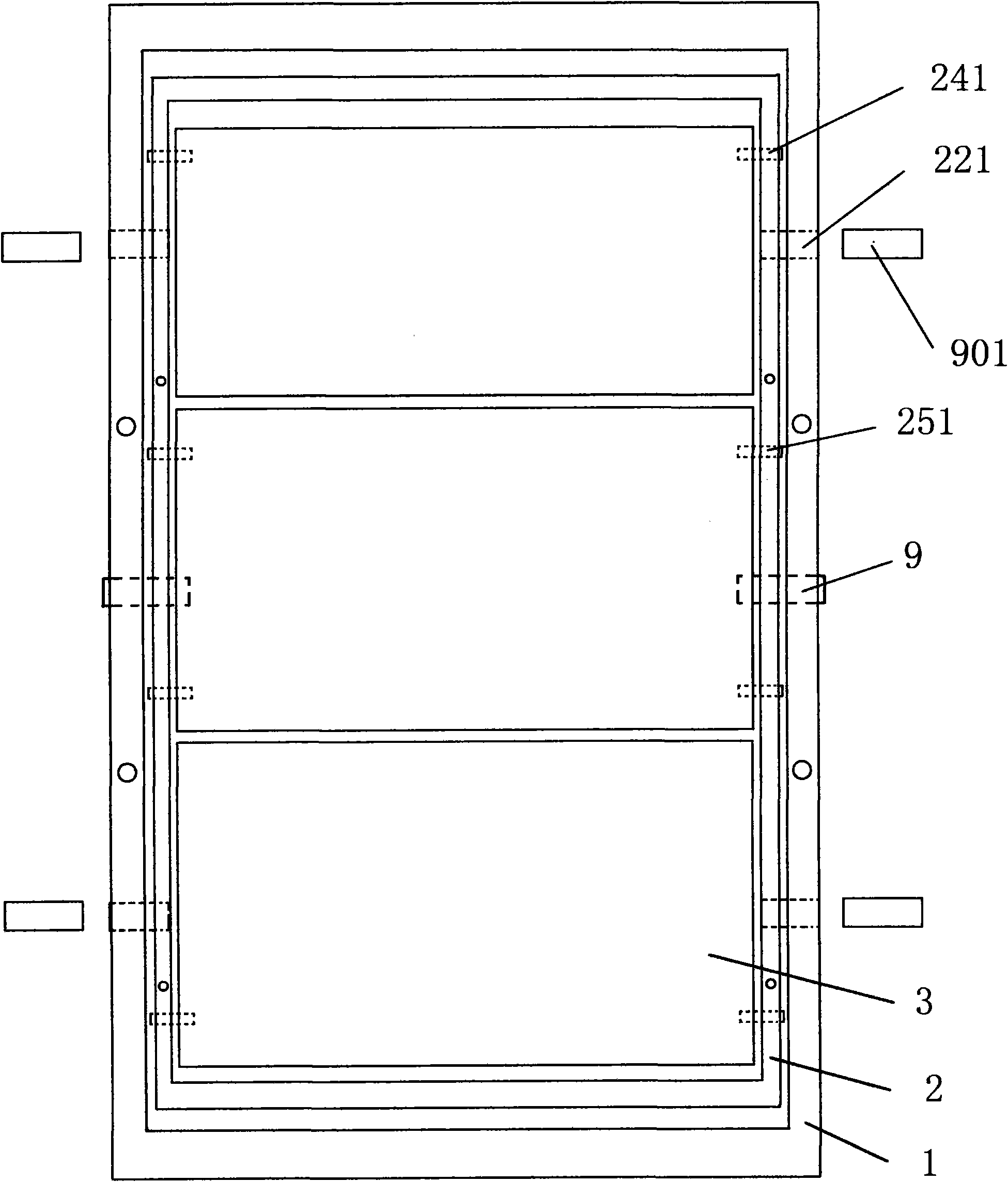 Standing rehabilitation nursing bed