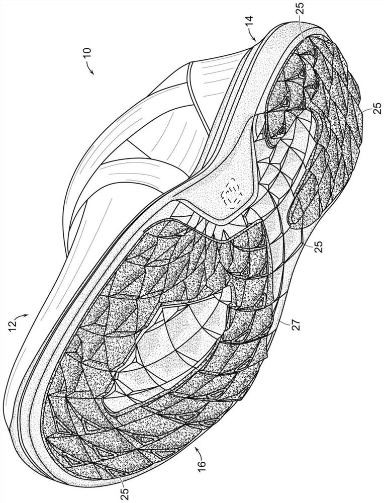 Golf shoes having outsoles with full-surface traction zones