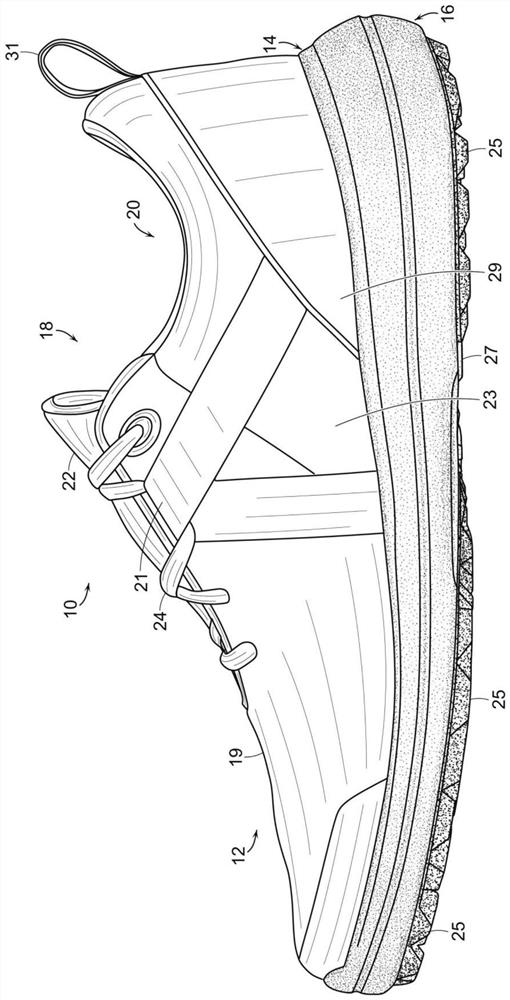 Golf shoes having outsoles with full-surface traction zones