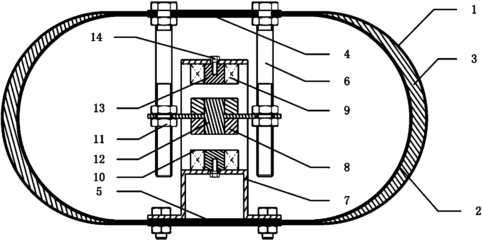 Rigidity-adjustable electromagnetic vibration isolator