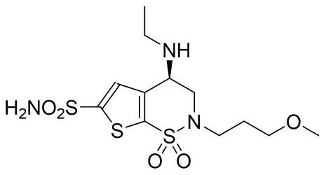 A kind of synthetic method of brinzolamide key intermediate