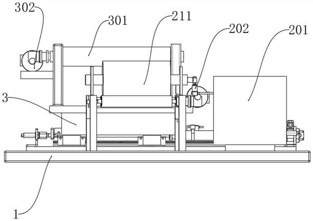 PE diaphragm processing device for automobile starting battery and use method of PE diaphragm processing device