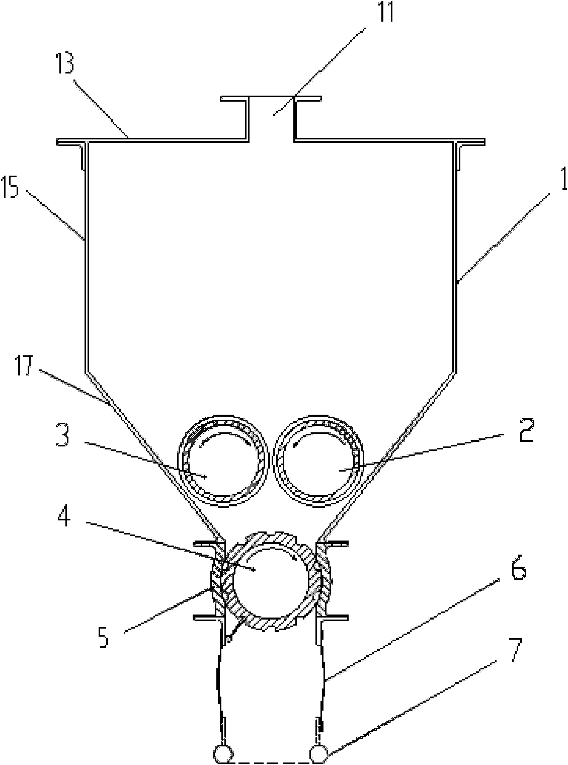 Powder sprinkling device