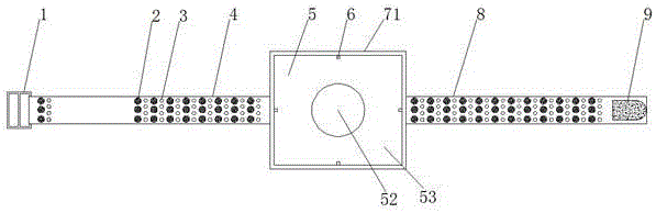 Nursing hemostatic device