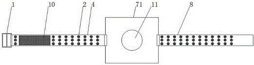 Nursing hemostatic device