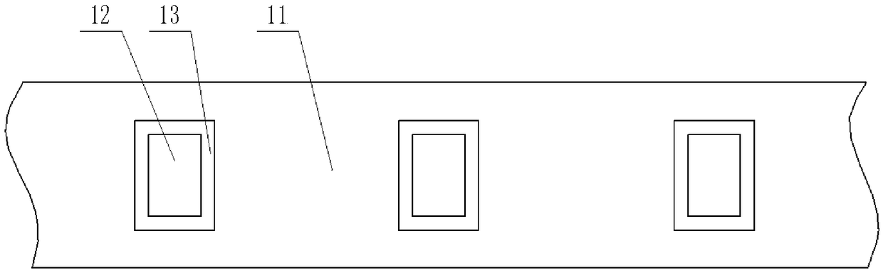 Rapid feeding device of mortising machine