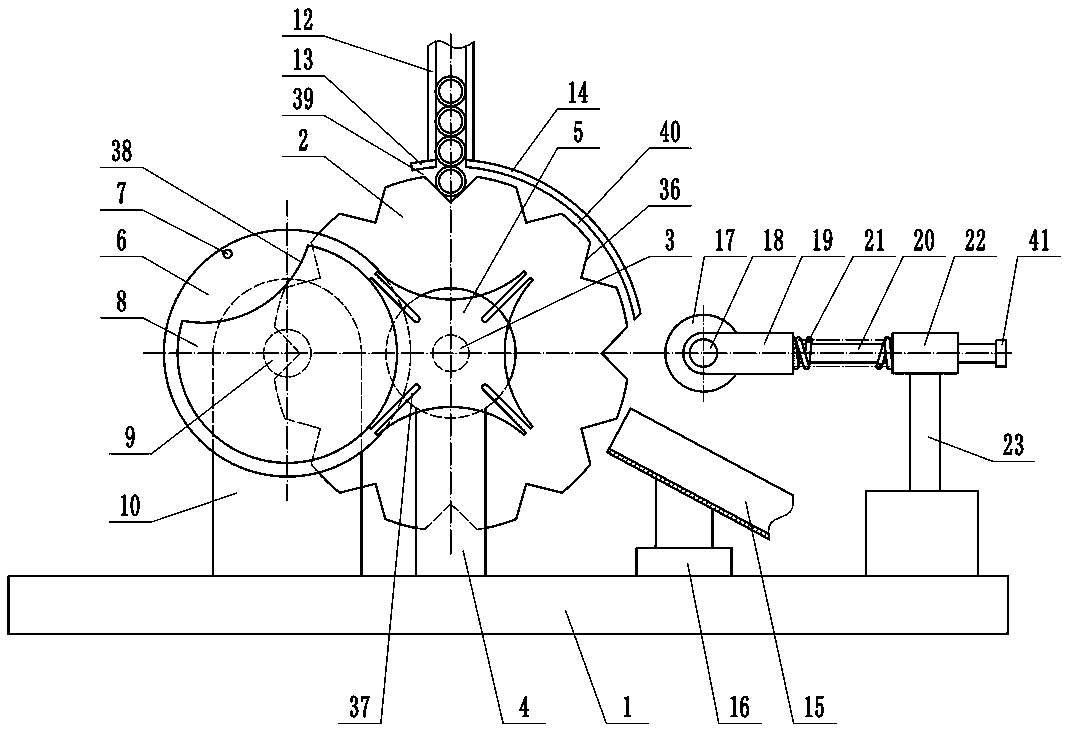 Yarn pipe inner wall cleaning device