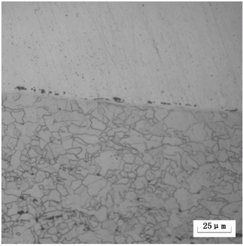 Nichrome and carbon steel composite board as well as production method thereof