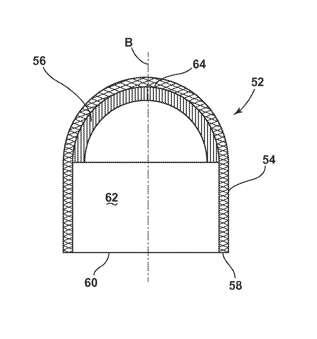 Reinforced end cap assembly for pressure vessel