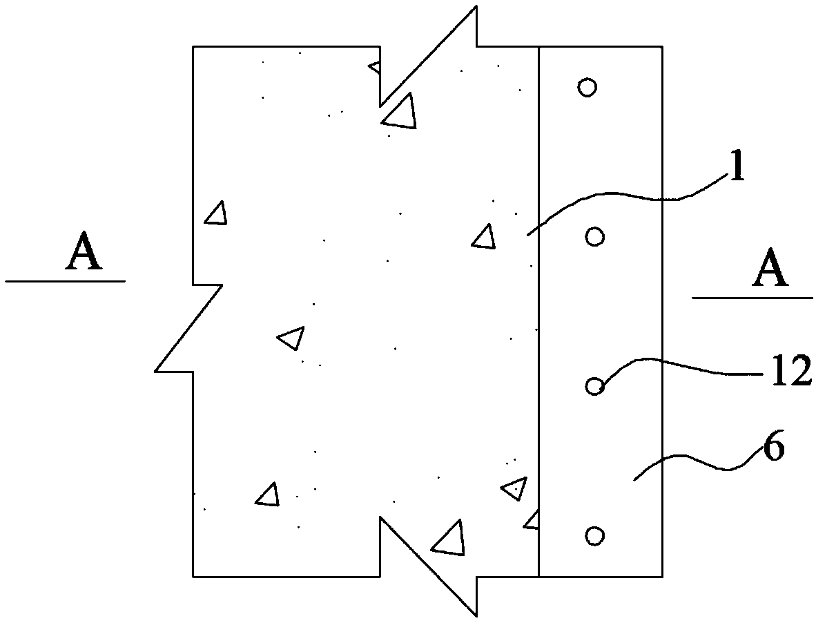 Fabricated beam plate and construction method