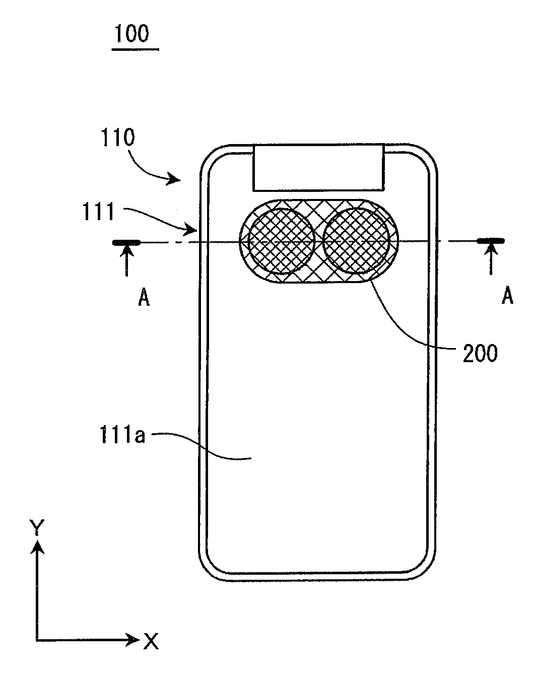 Cover unit covering openings and an electronic device provided with the cover unit