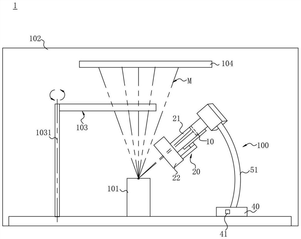 Film thickness detection device, detection method and evaporation equipment