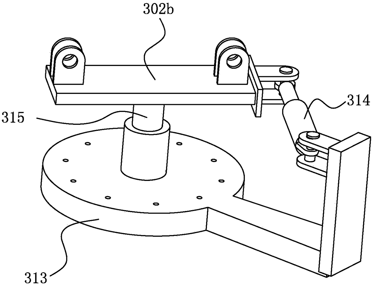 Tunneling and bolt supporting device