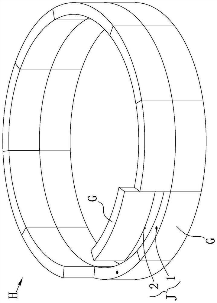 Longitudinal-tensioning-free pipe piece splicing structure for launching and receiving section and construction method of longitudinal-tensioning-free pipe piece splicing structure