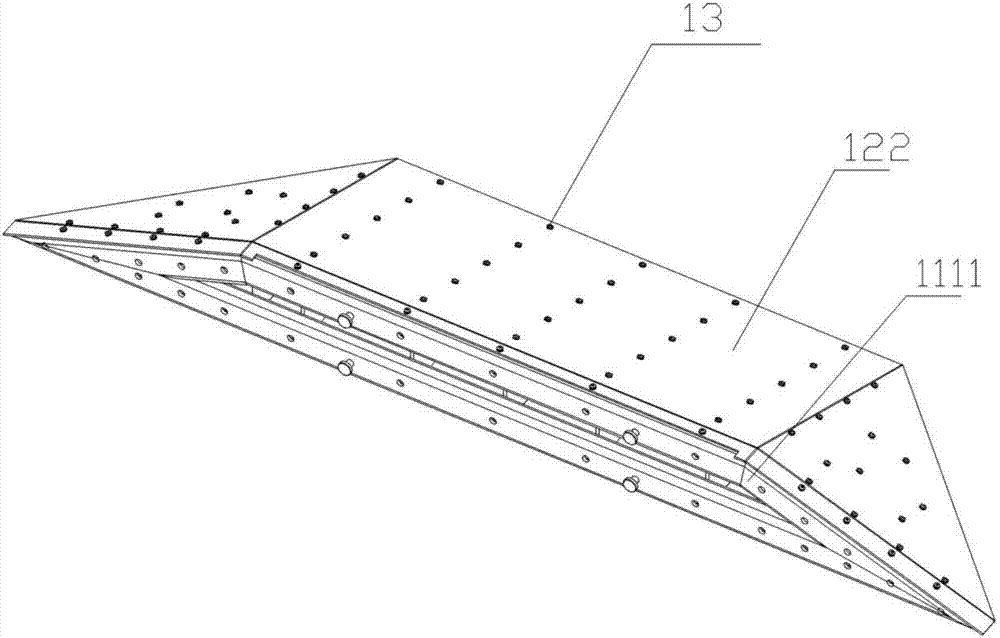 Test vehicle chassis main body mechanism for unmanned vehicle and vehicle chassis