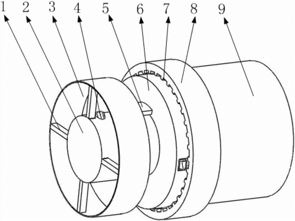 An energy storage turntable based on a controllable coaxial clutch