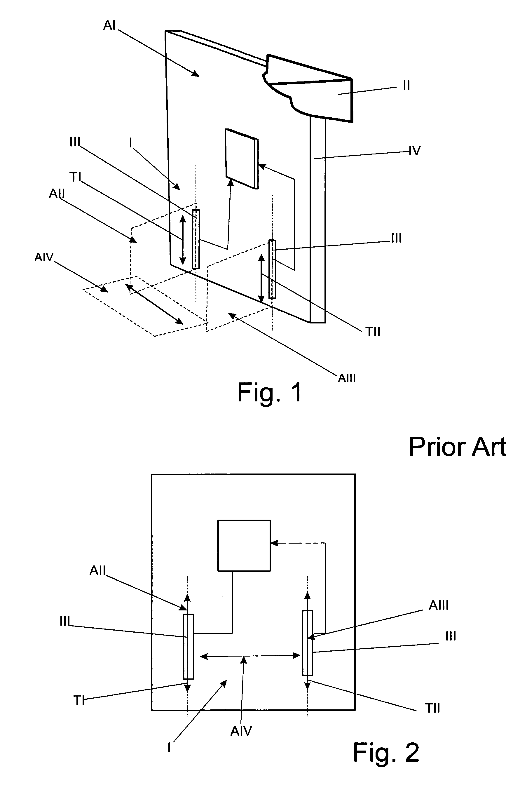 Gateway equipped with a multi-antenna transceiver system with MISO architecture for WI-FI communications