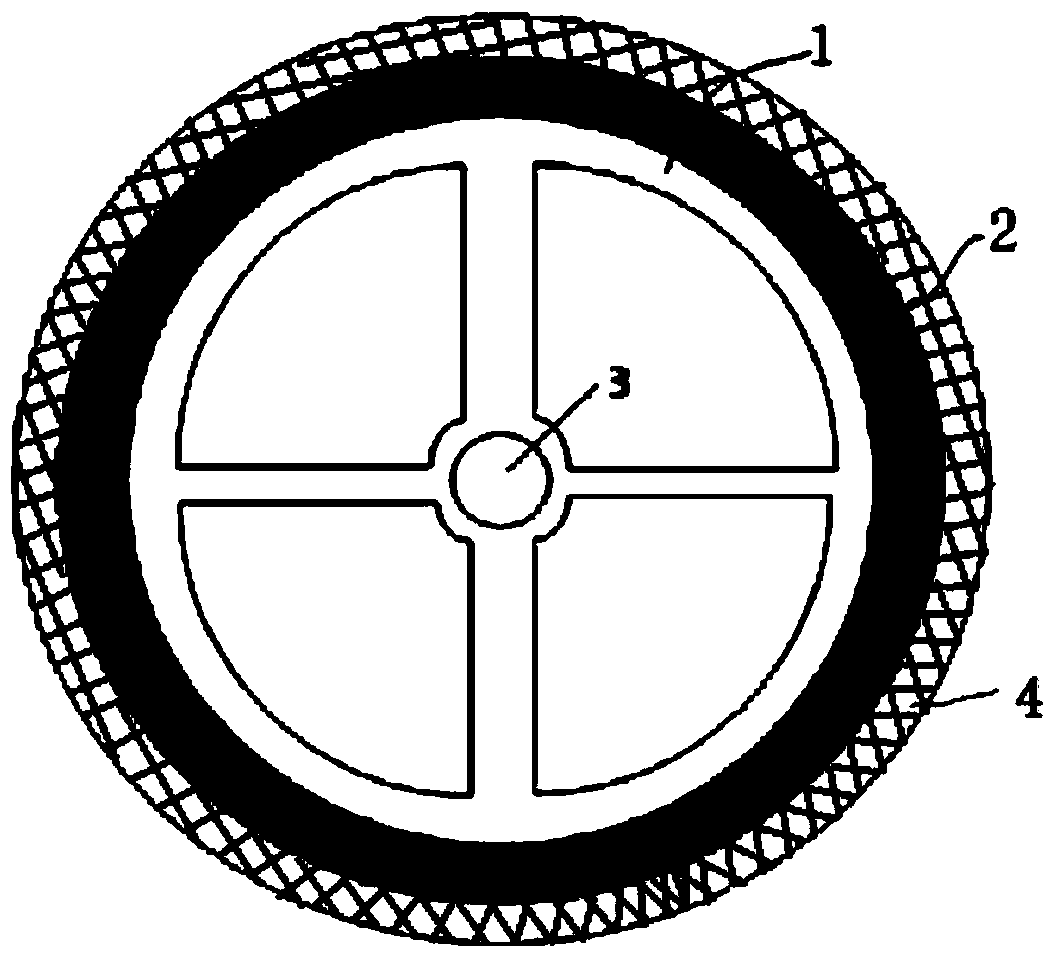 Energy-storing flywheel rotor loop manufactured by winding steel wires