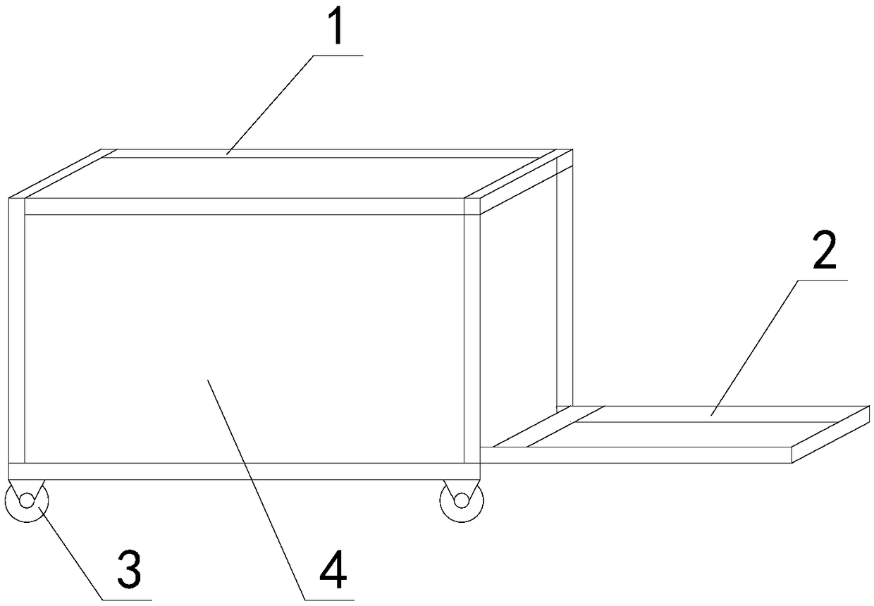 Detachable multifunctional travel draw-bar box