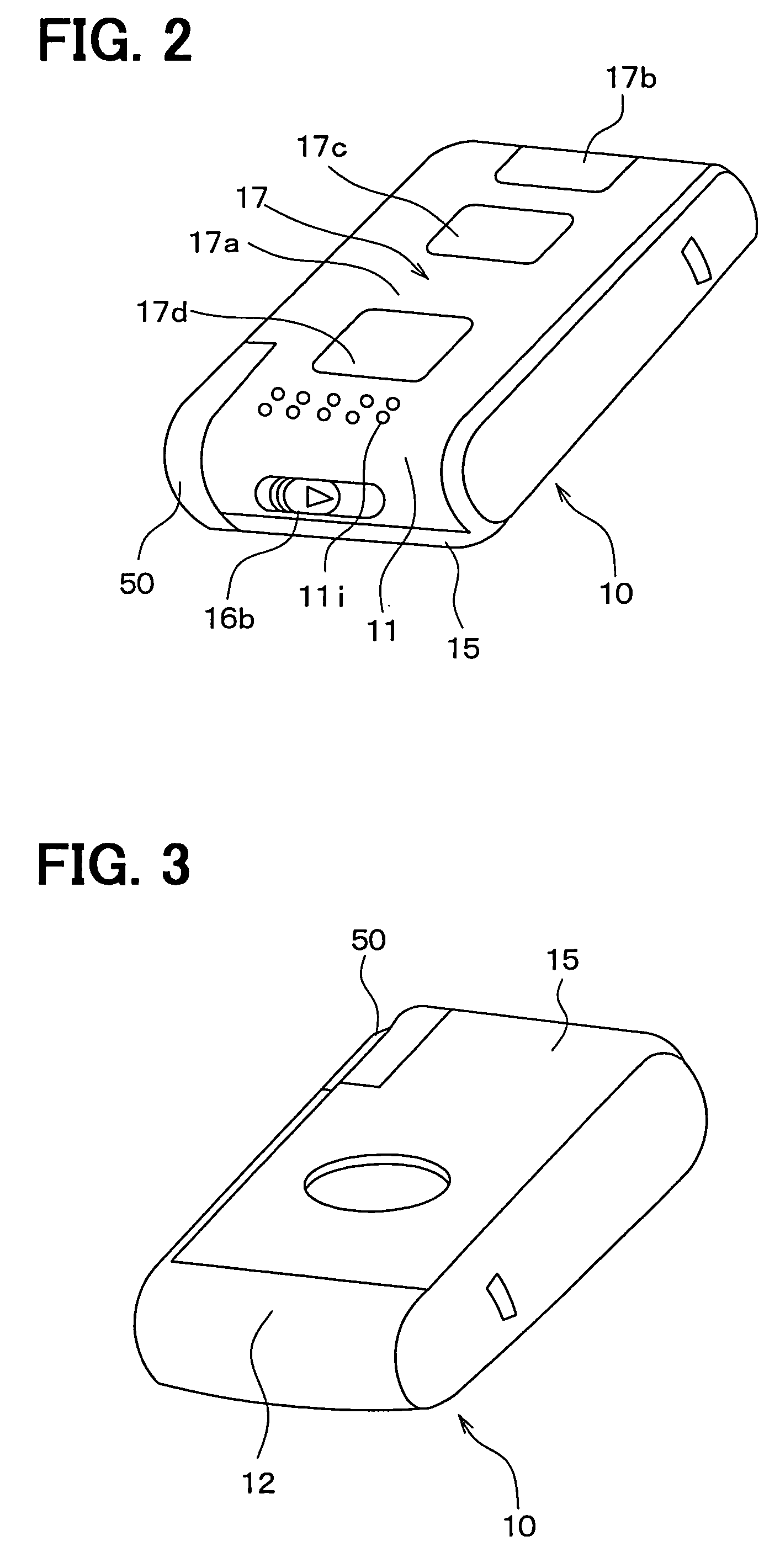 Portable transmitter having tact switches with front film