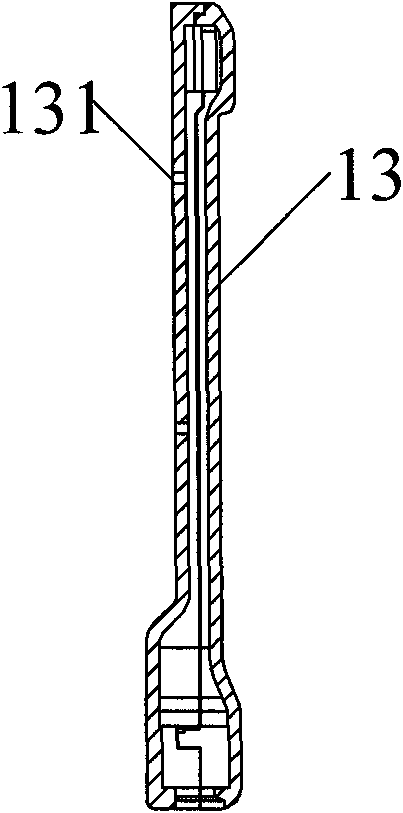 Air flue device of refrigerator and refrigerator