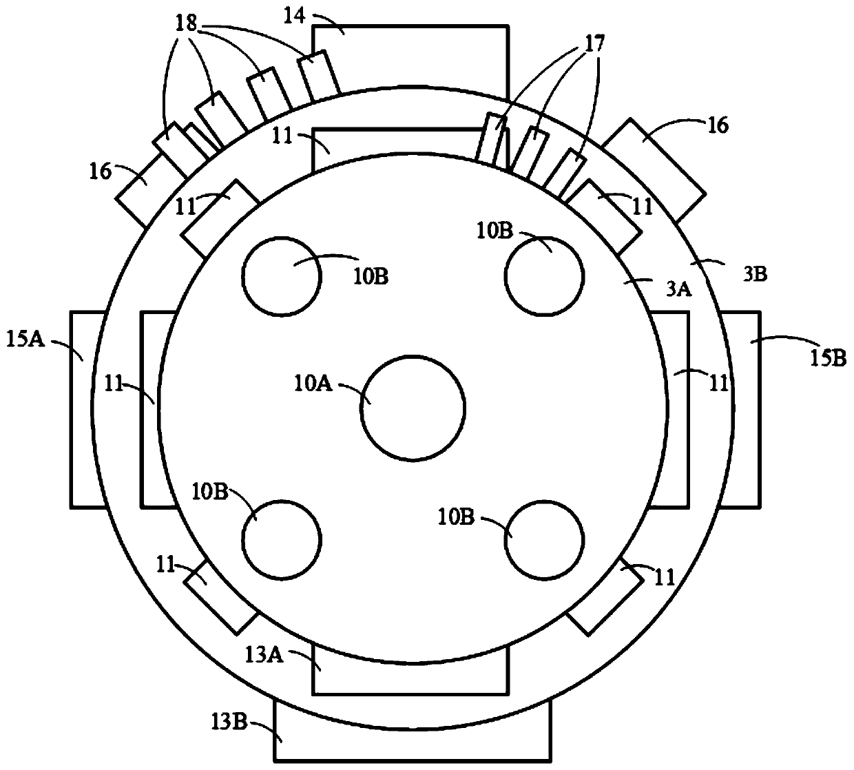 System and method for preparation of ultrahigh vacuum electromagnetic suspension material