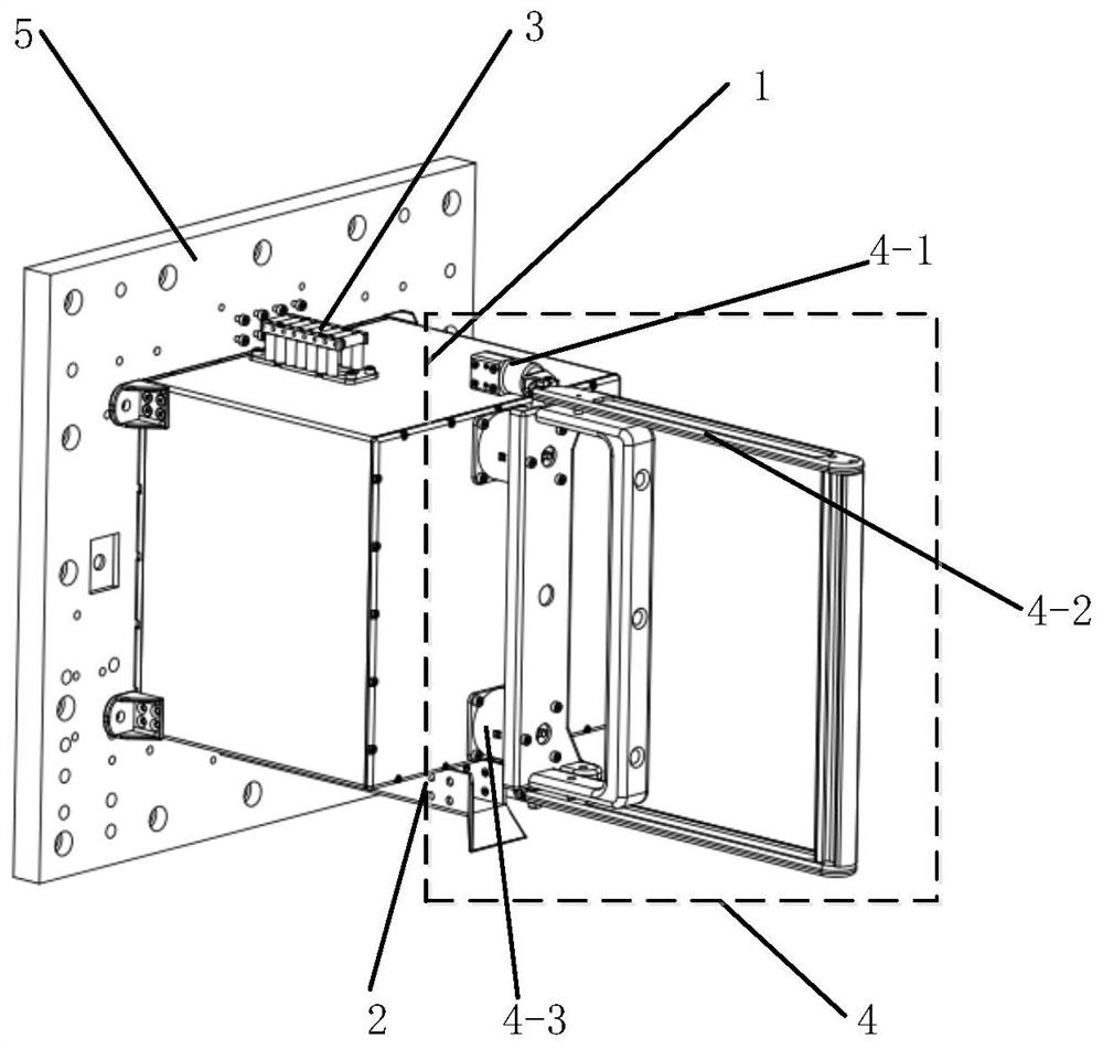 Quick on-orbit integration system for high-integration-level electronic control information unit