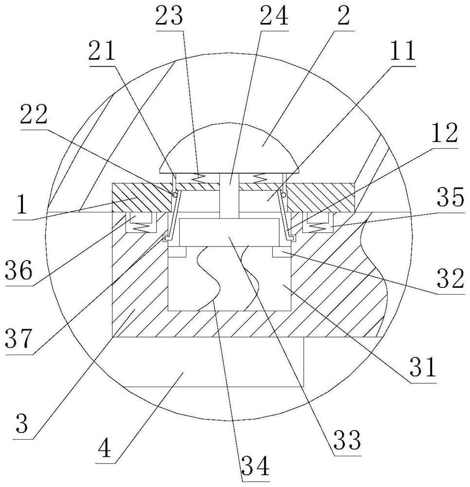 A kind of LED tail light and using method thereof