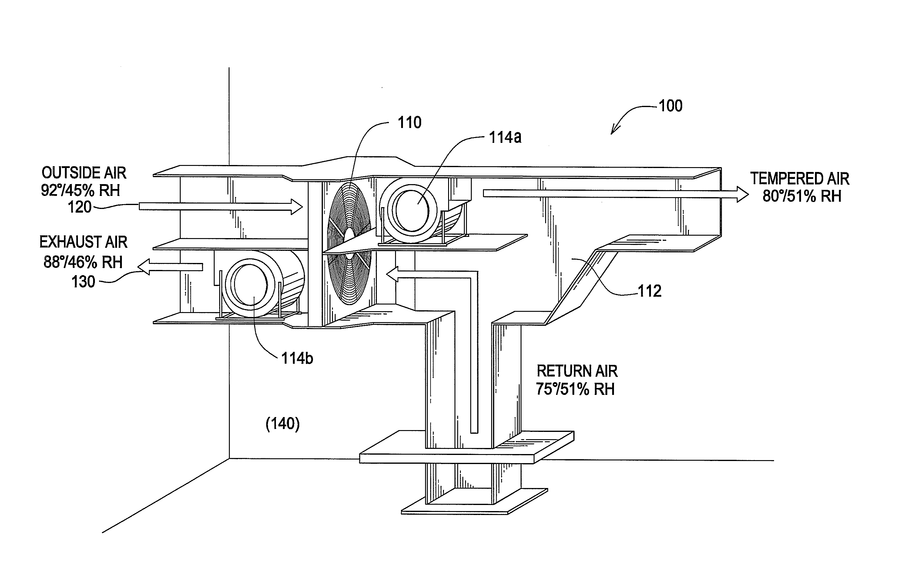 Energy recovery ventilation control system