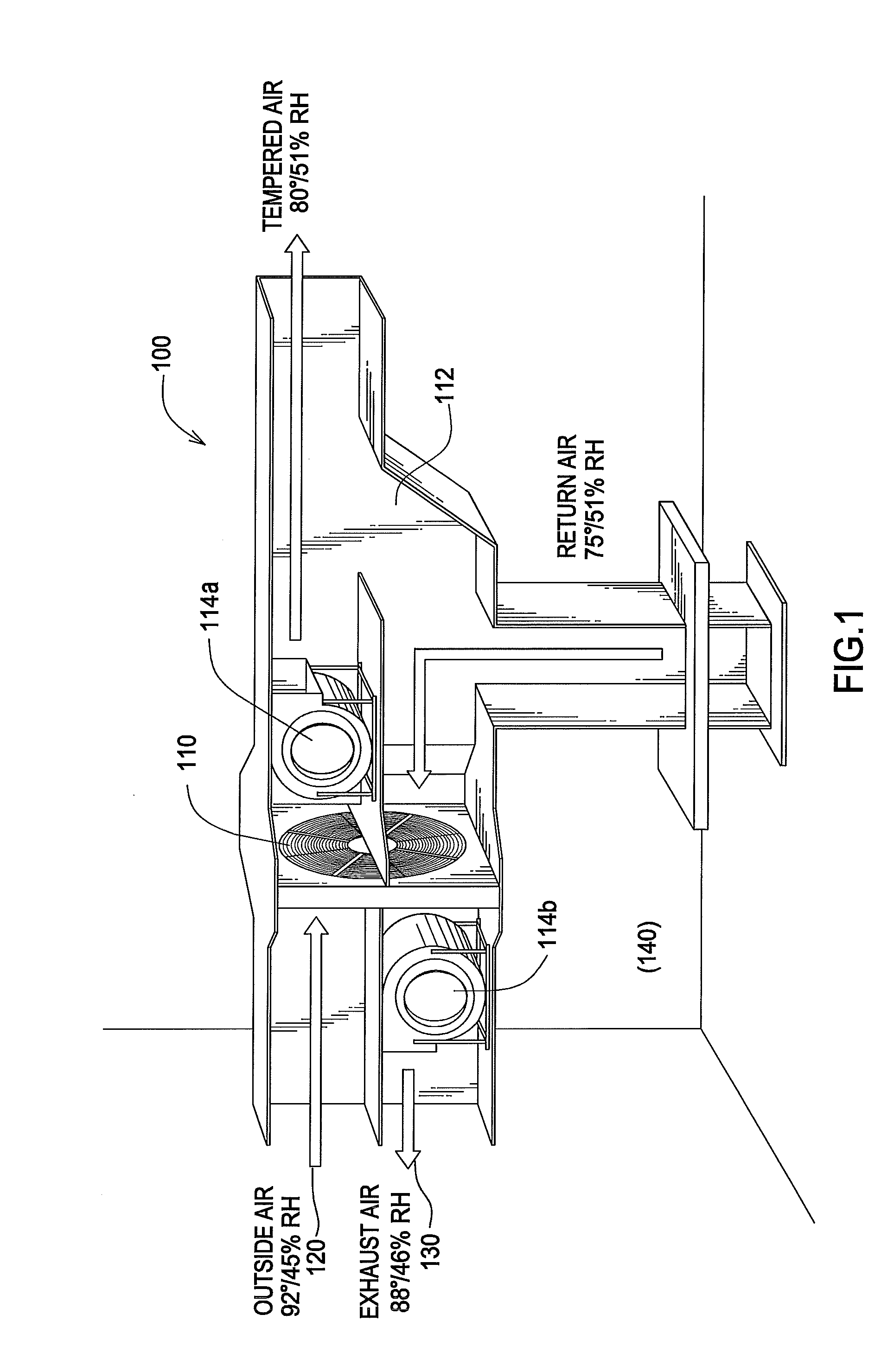 Energy recovery ventilation control system