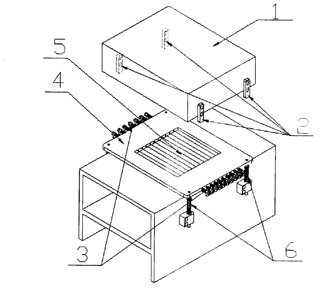 Elastic press mechanism applied to photovoltaic batteries soldered in series