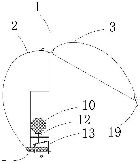 Fixed-point bait throwing device