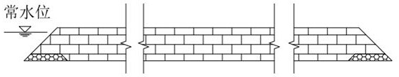 Ecological flow guide fender pier structure for long-span wading bridge