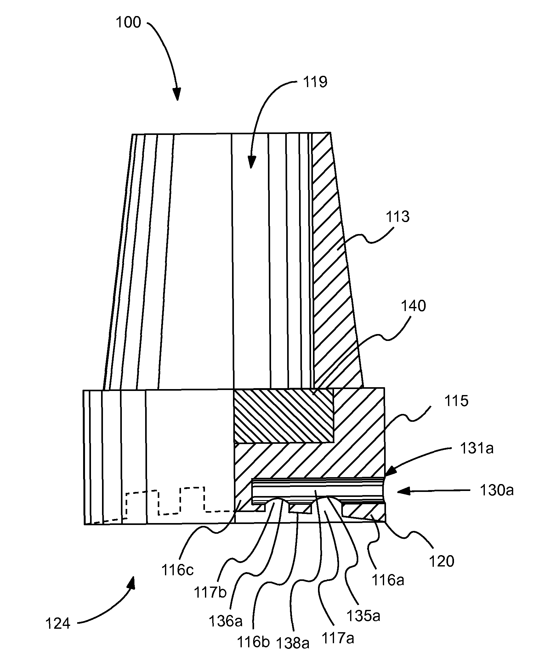 Anti-slip crutch tip apparatus and method