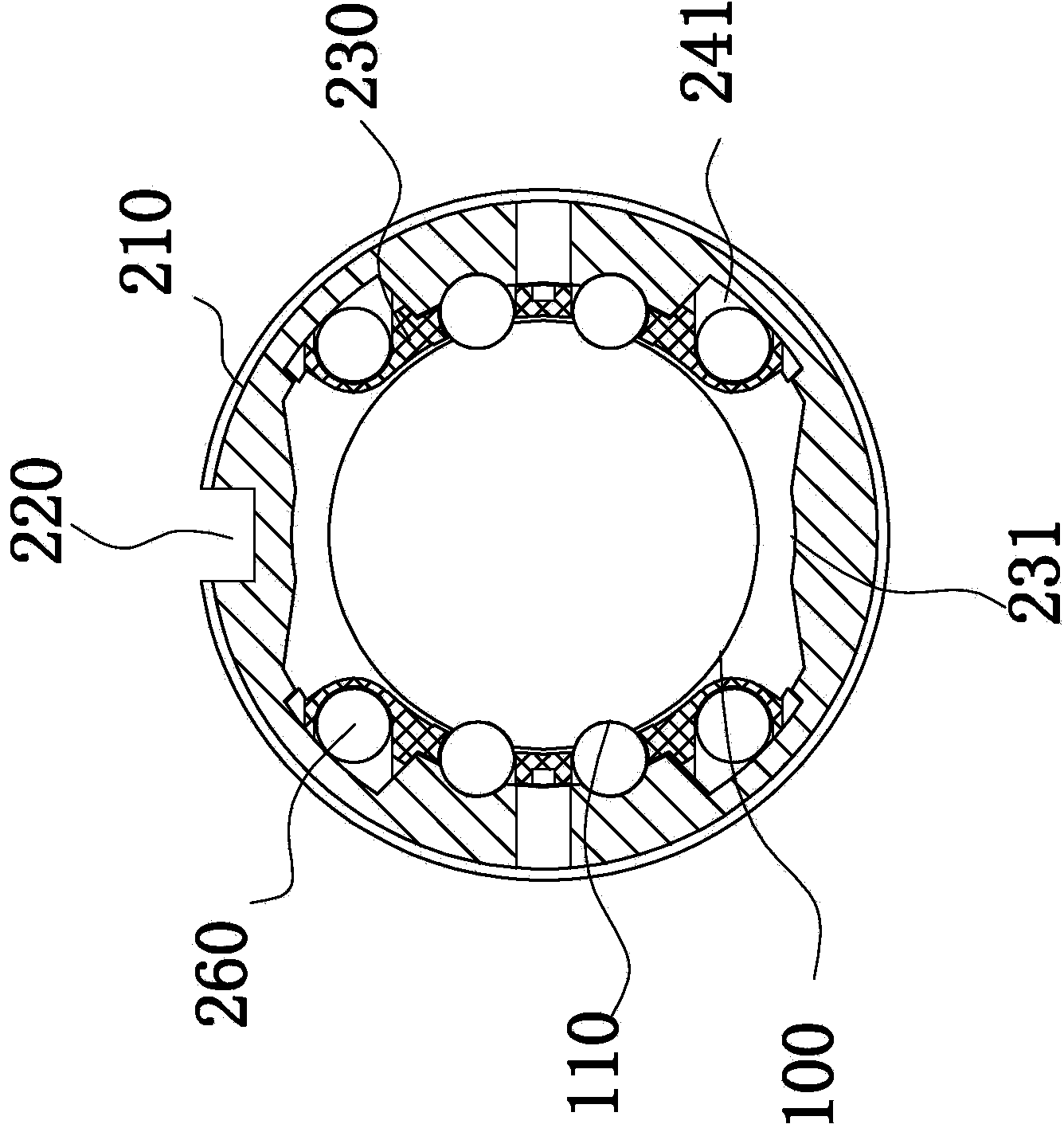 Ball spline bearing