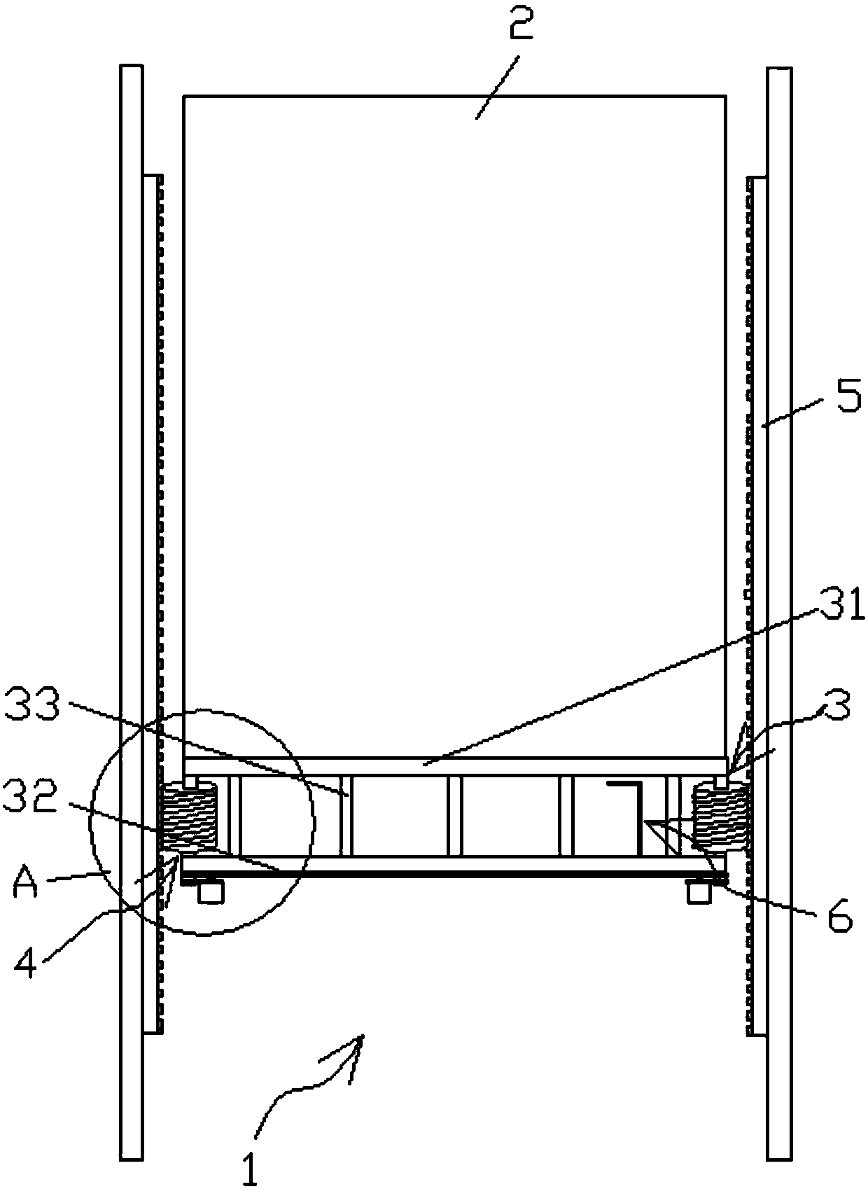 Safe and cable-free elevator