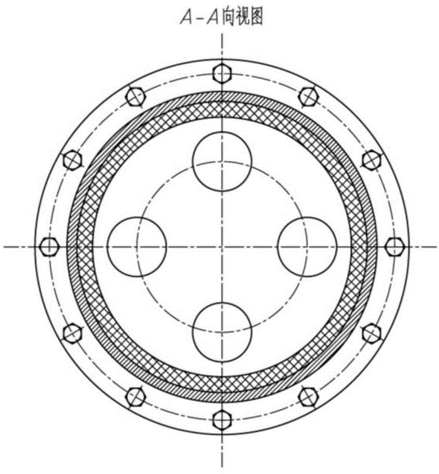 Turbulence device for postcombustion chamber of hybrid rocket engine