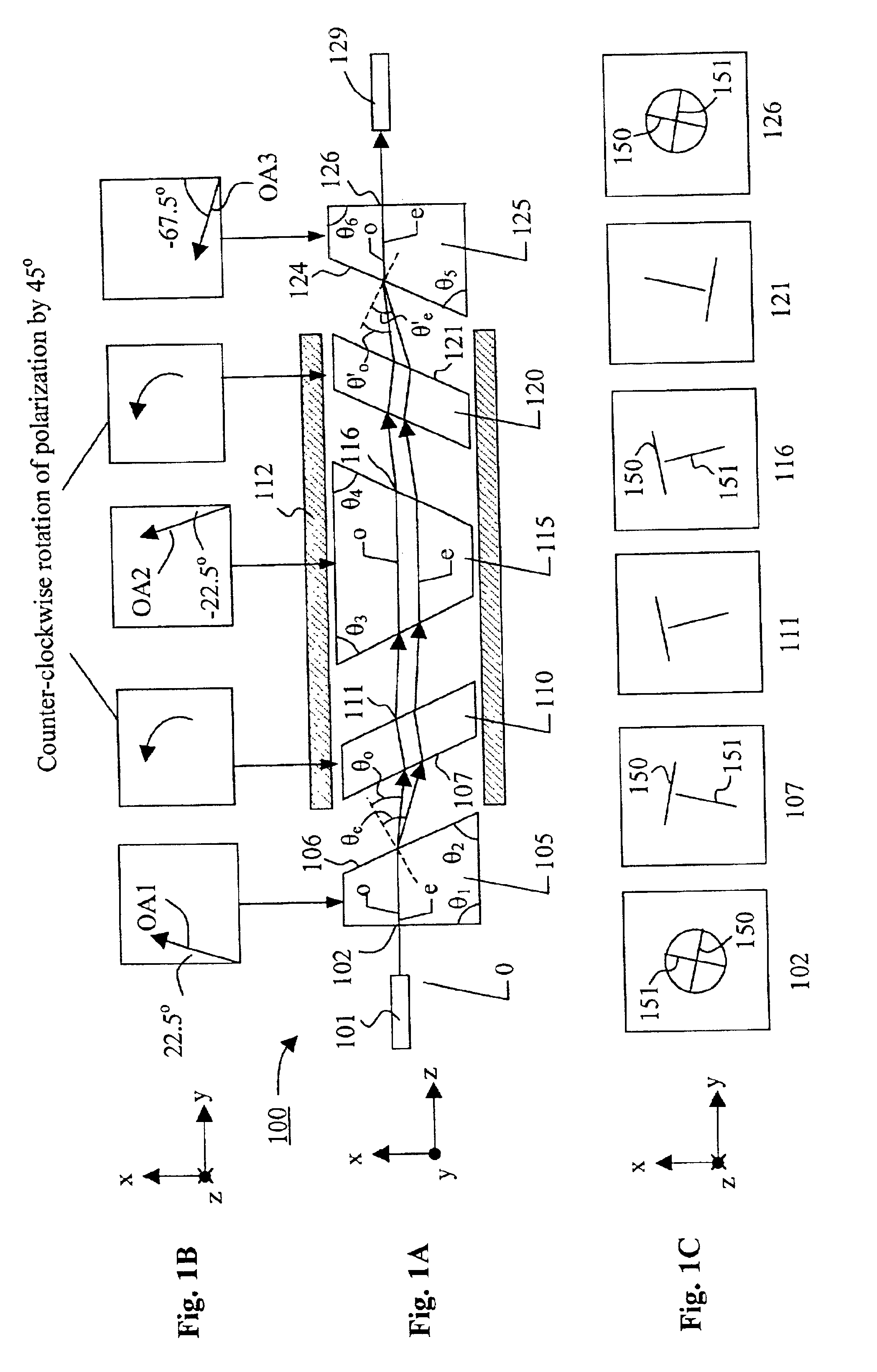 Two-stage optical isolator with simplified assembly process and improved performance