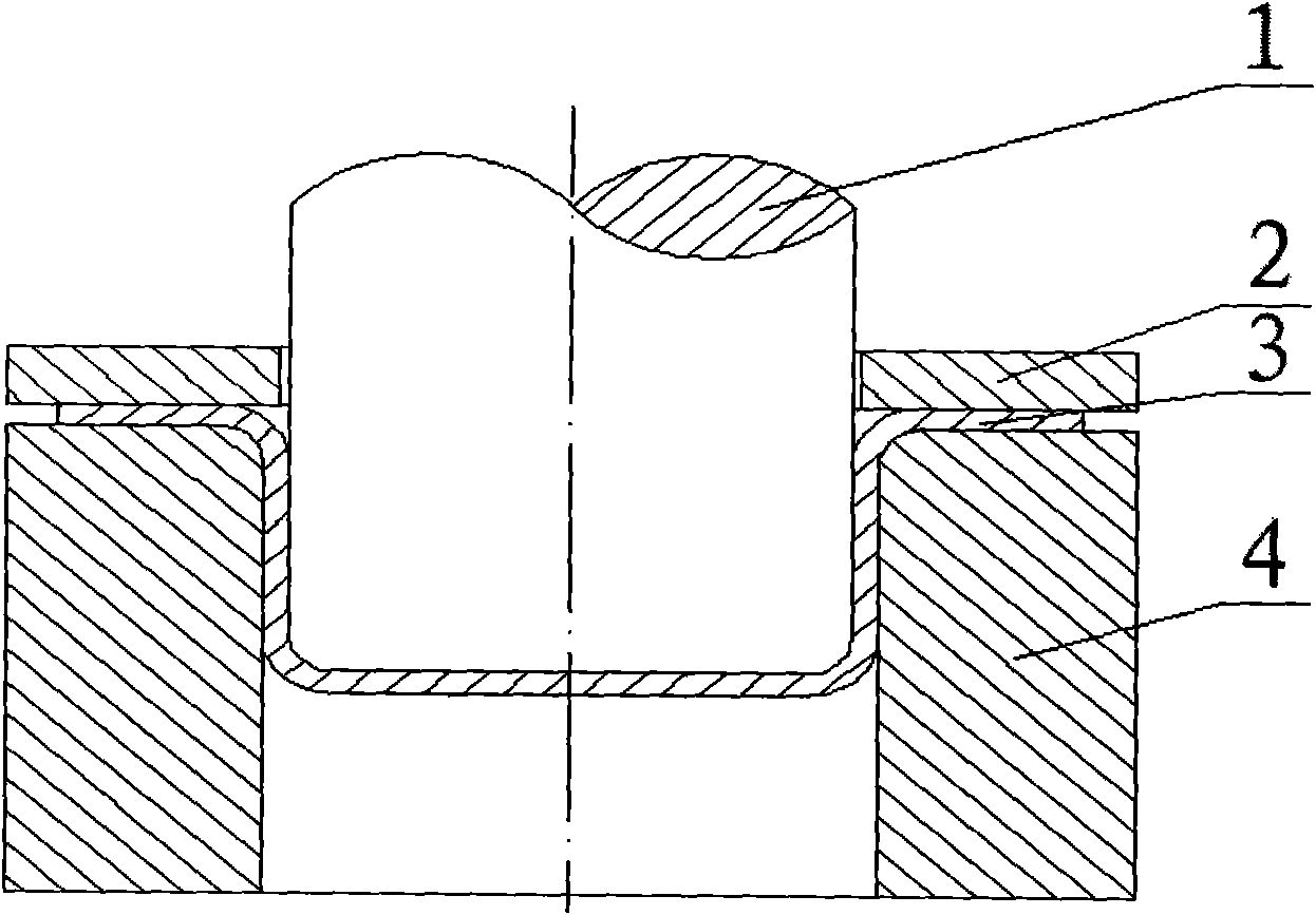 Upgrading and modifying method for laser surface of drawing mould