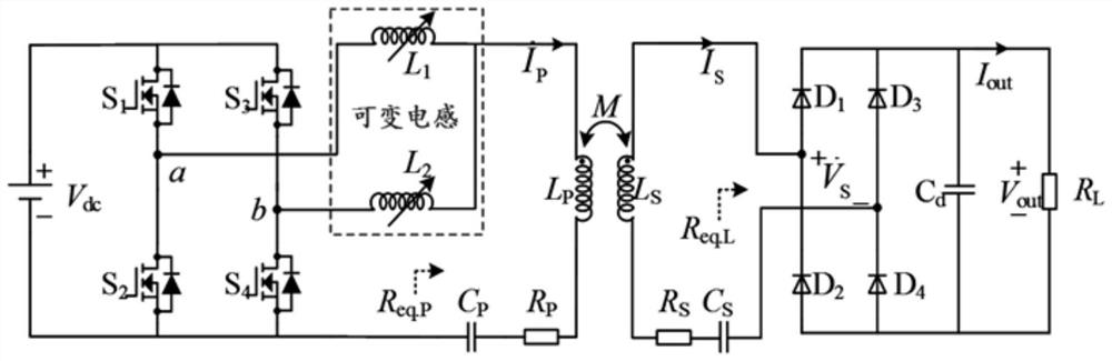 WPT system efficient constant-current/constant-voltage charging method based on variable inductor